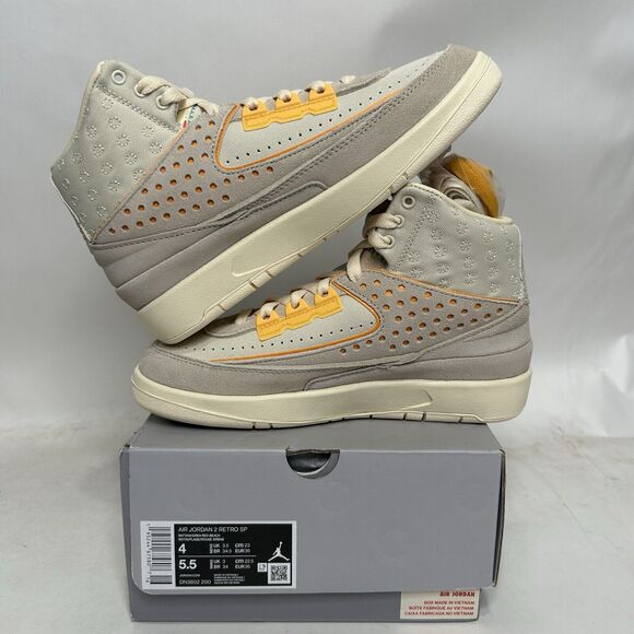 Nike Air Jordan 2 Retro SP X Union LA “Rattan” 2024 - Picture 3 of 6